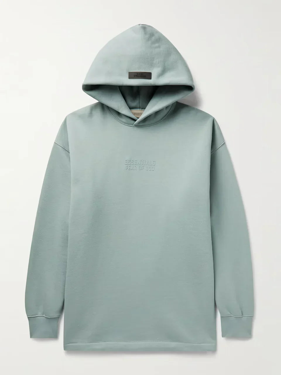 APPLIQUÉD COTTON-BLEND JERSEY HOODIE