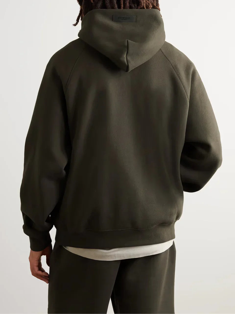 APPLIQUÉD FLEECE-BACK COTTON-BLEND JERSEY HOODIE